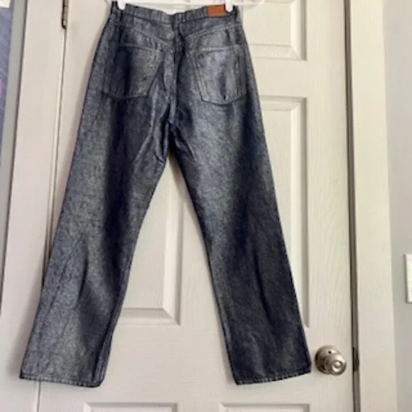 BDG, Metallic Urban outfitters Metallic Jeans. Size 26 (small). - Picture 2 of 2